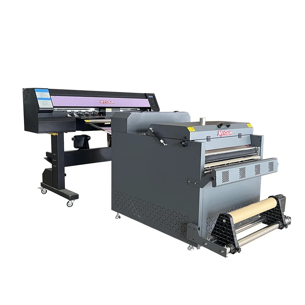 DTF Printer Dual i3200 Head Heat Transfer T-Shirt Printing Machine Direct-To-Film 24inch DTF Printer