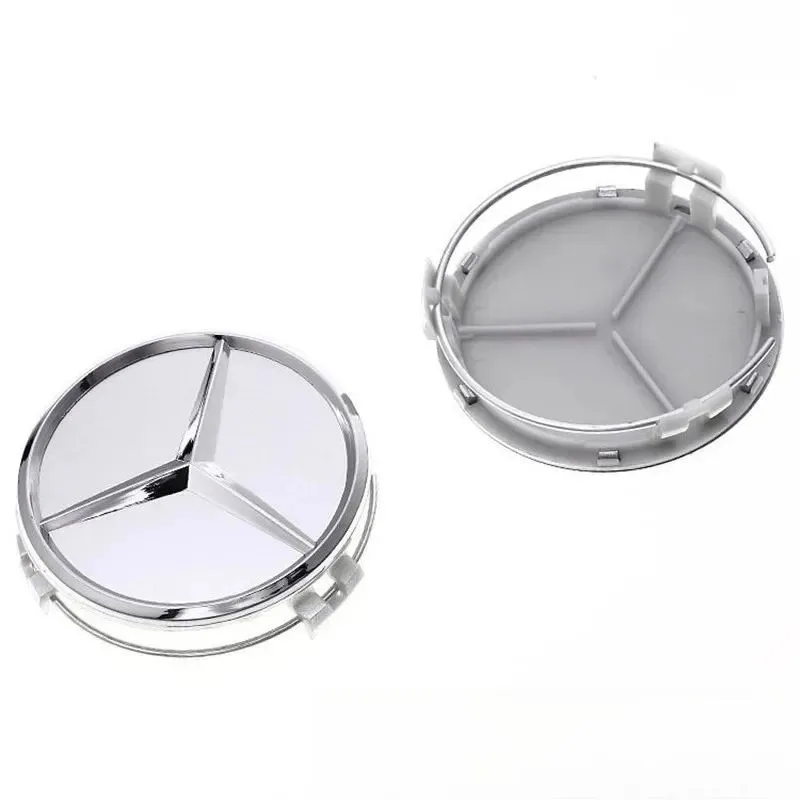 4 stuks 75MM wieldoppen voor Mercedes Benz AMG A B C E M R G S Klasse GLA GL CLA CES CLS SLK GLK CLK W204 W205