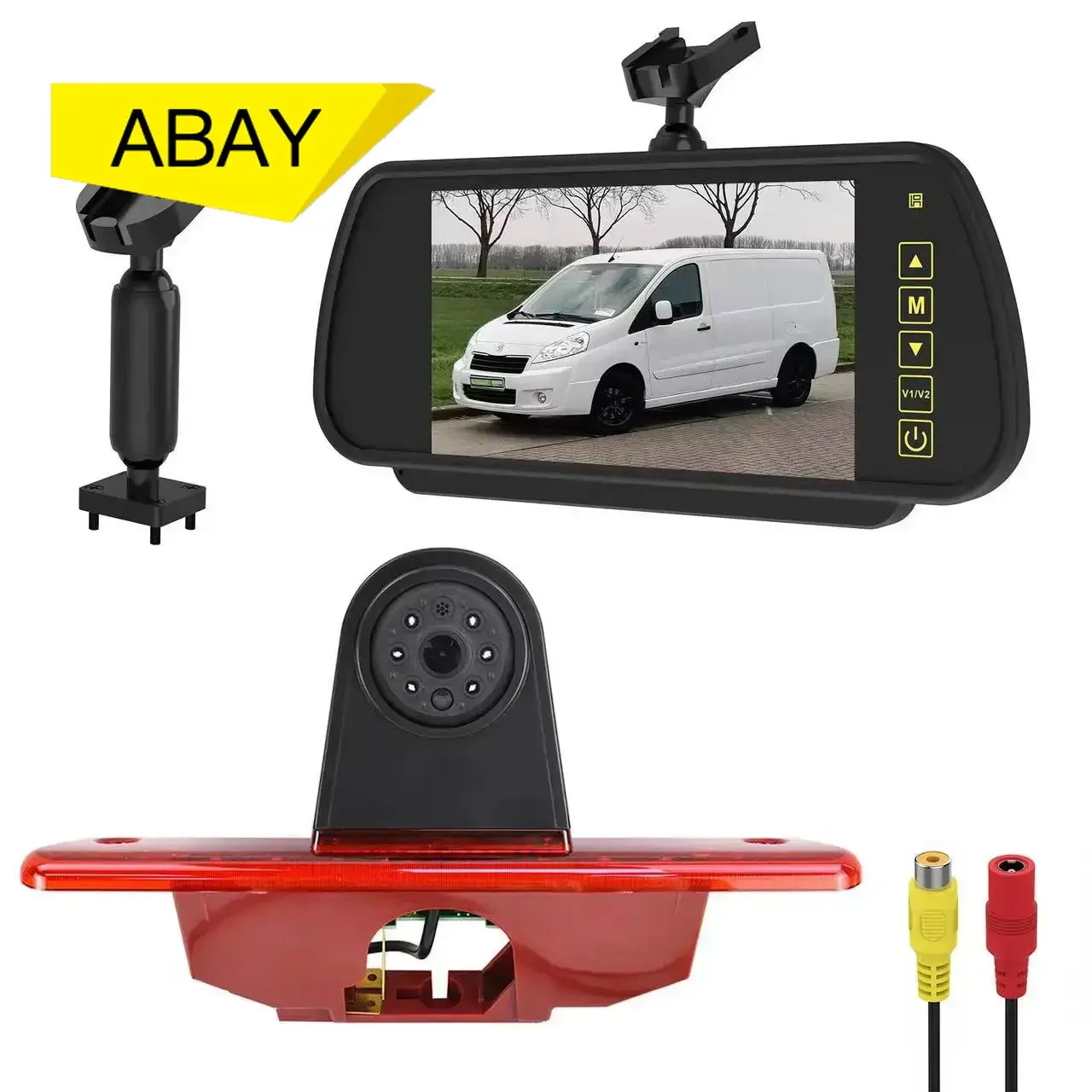 

Для HD автомобильной камеры заднего вида стоп-сигналы заднего вида Citroen Jump Peugeot Expert Toyota Proace 2007-2015 с 7-дюймовым задним видом