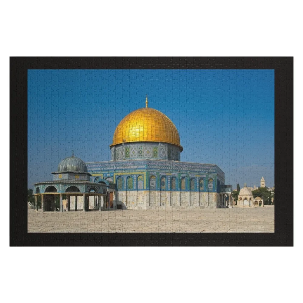 Dome Rock Mosque Jigsaw Puzzle For Children With Photo Customized Picture Customized Toys For Kids Puzzle