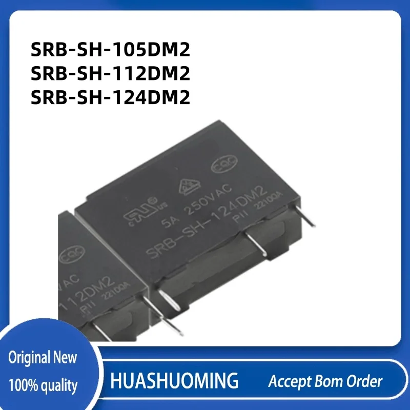 

10Pcs/LOT SRB-SH-105DM2 SRB-SH-112DM2 SRB-SH-124DM2 SRB-SH 4pin