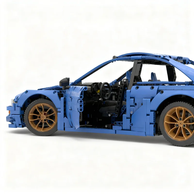 2730 pezzi MOC Subaru Impreza  - Art Craft Building recensione e prezzo