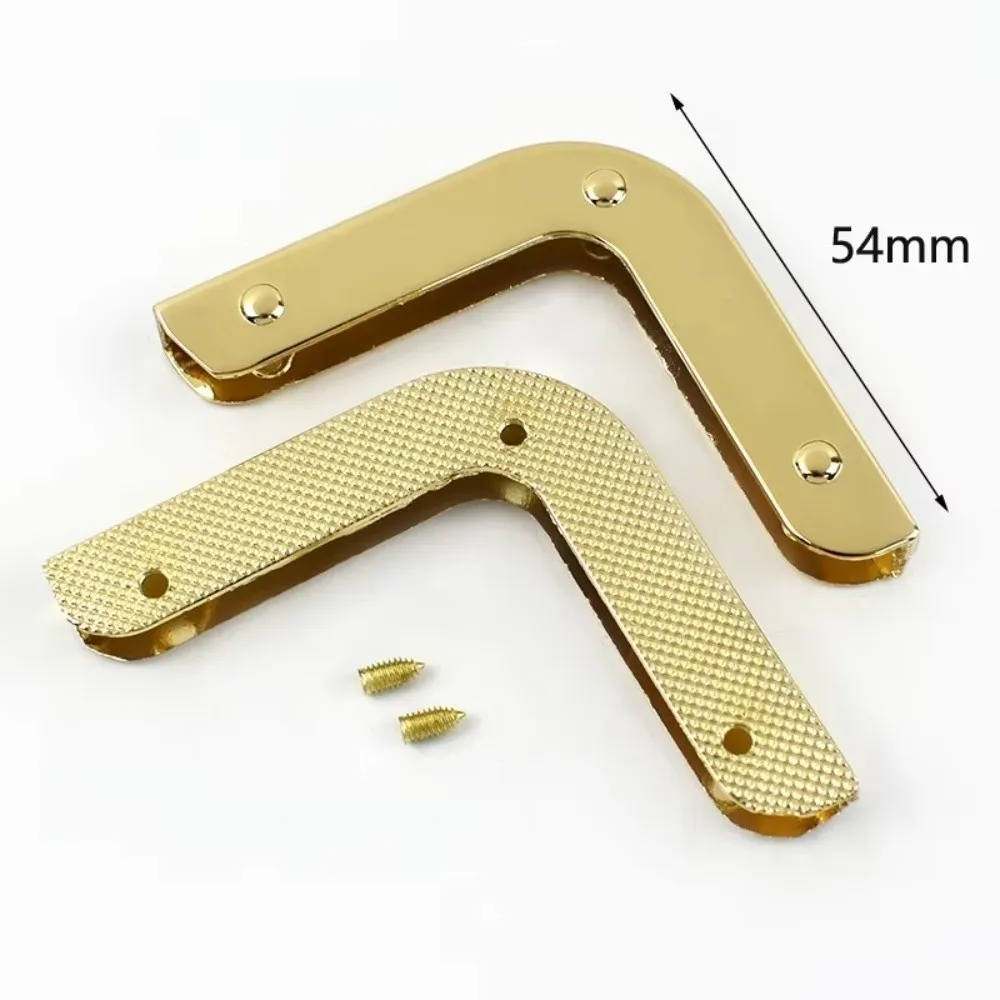 Metal Material Handbag Edge Protection Buckles Corner Protection Edge Protection Bags Corner Decor Hardware Accessories