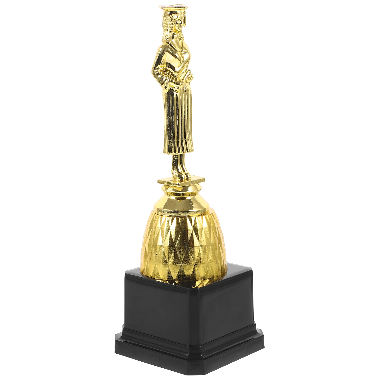 

Doctoral Trophy Graduation Decorations Souvenir Awards Decorative Trophies Plastic