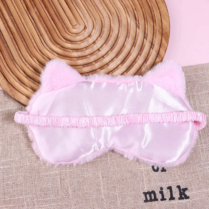 

Милая мультяшная маска для сна с котом, повязка для сортировки глаз, плюшевая повязка на глаза, чехол для сна для девочек и женщин, повязка на глаз с изображением животных