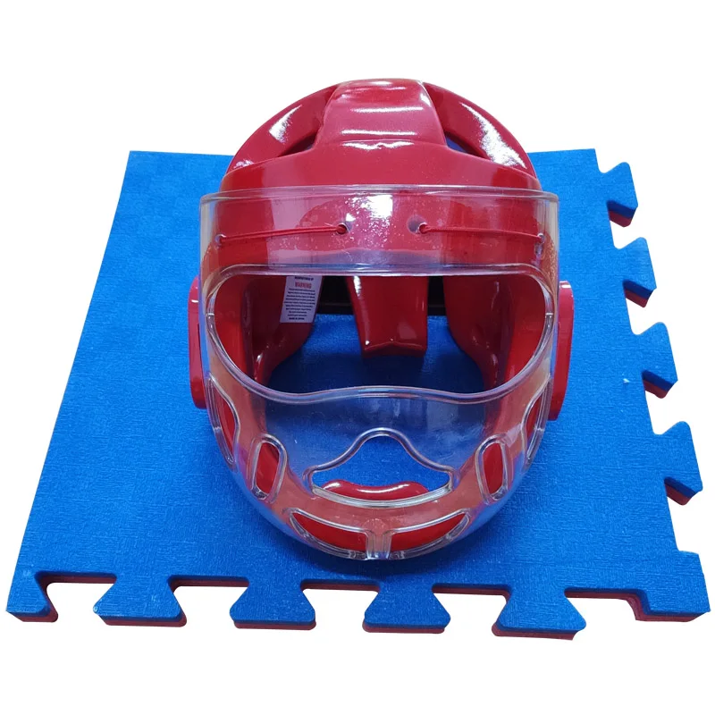 

Professional Sports Helmet with Face Shield for Taekwondo Karate Sanda Boxing MMA Free Combat Professional Taekwondo Protective