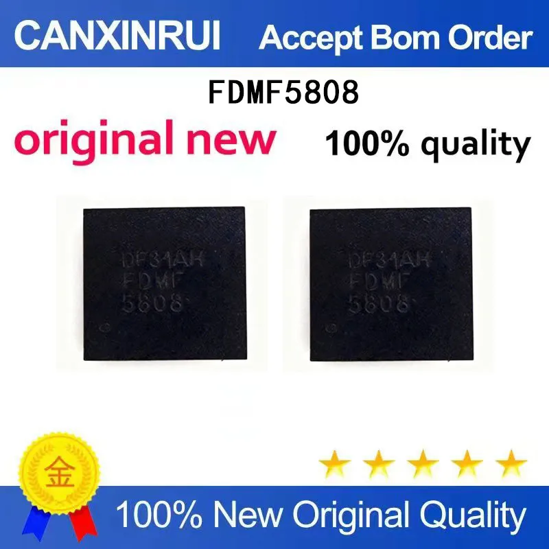 

(5 Pieces) FDMF5808A FDMF5808 FDMF 55808A QFN SIC646 spot chip IC