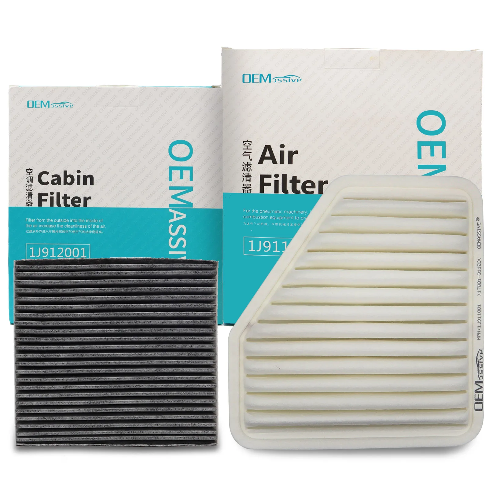 Combo Engine And Pollen Cabin Air Filter For Toyota RAV4 XA30 2006 2007 2008 2009 2010 2011 2012