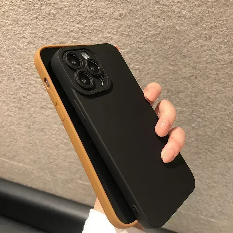 Matte Silicone Phone Case For Xiaomi Redmi Note 12 10 13 Pro Plus 12s 13c 11s 10s Mi 13T 12T 11T 13 11 Lite Poco F5 X5 Cover