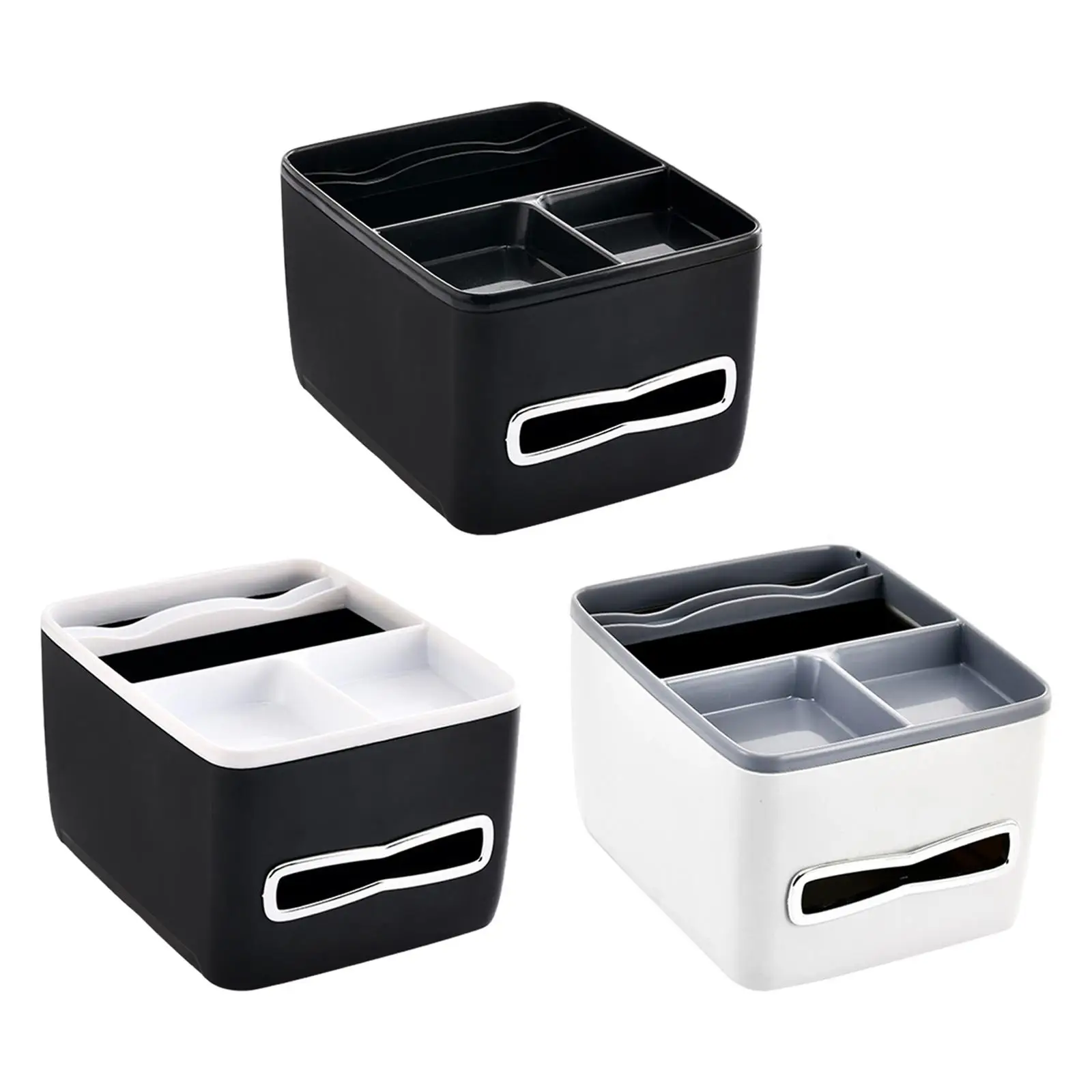 Car Armrest Storage Box Cup Holder ,Garbage Cans ,Phone Holder ,Tissue Storage, Organizer for Card Key Paper Towels Small Items