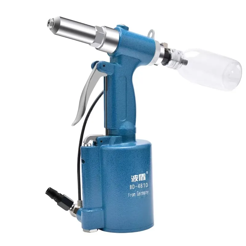 Bodun Self-Priming Pneumatic Rivet Gun Rivet Machine Air-Actuated Rivet Gun Riveting Machine Rivet Gun Bd4810