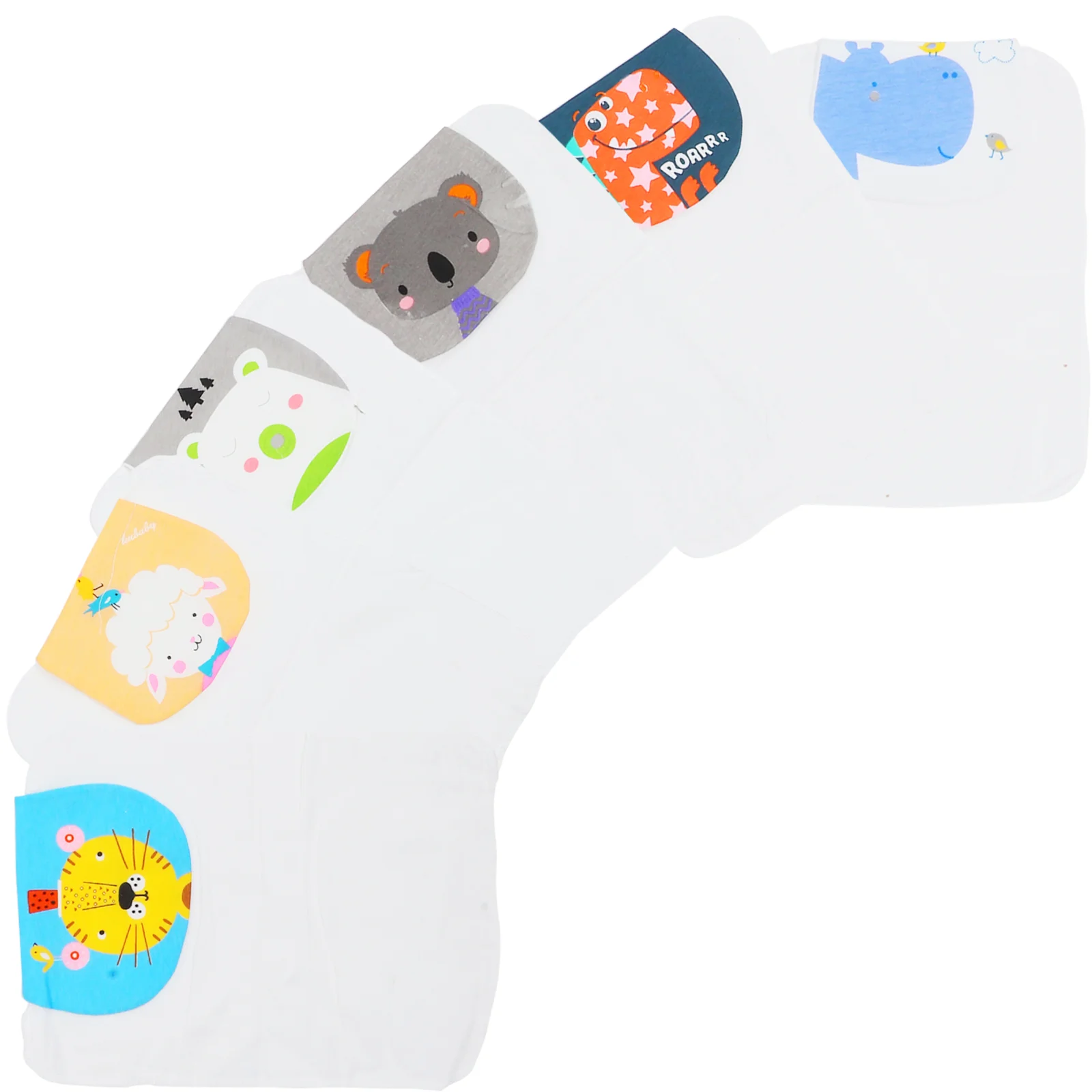Children's Sweat Towel Cotton Absorbent Towels Outside Back Infant for Kids Childlike Baby Four-layer Bath Wipes