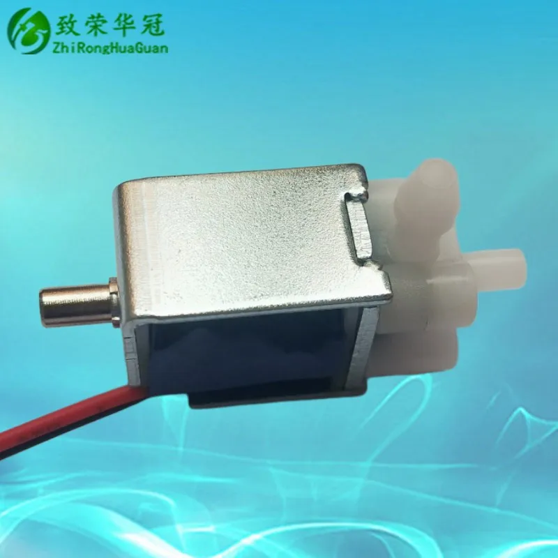 Two three-way solenoid Valve 12V Electronic Valve 4.5V Vent Valve 6V Miniature Air Valve, battery solenoid valve