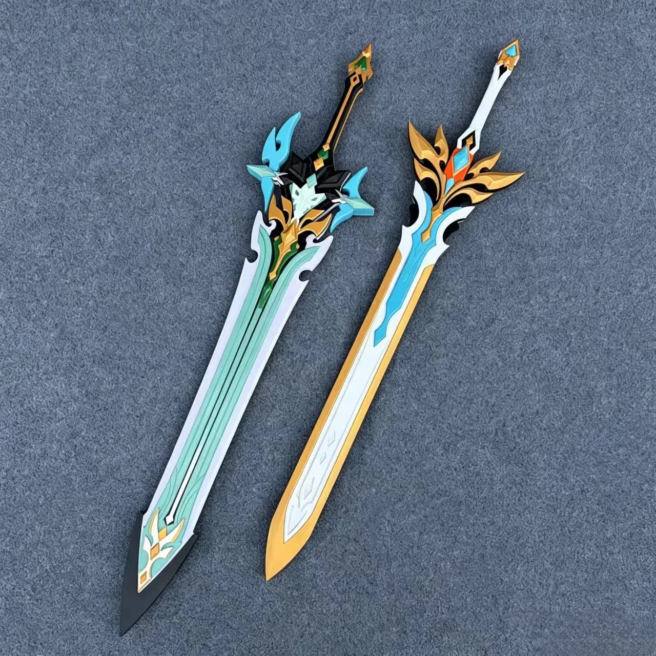 Varka Cos Luminous Big Sword Game Genshin Impact Cosplay prop Length Sword Prop Halloween Christmas Party Accessory Props