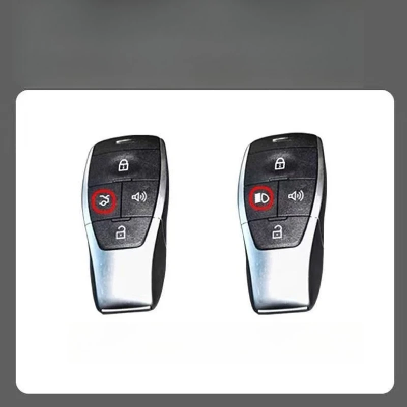 

Protective Zinc Alloy Key Cover Case for Beijing BJ30/BJ40 Range Extender/EU5 Plus/U5/U7/X7/EU7/Leiting/BJ60 - Key Fob Shell
