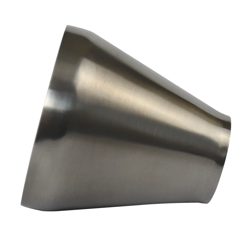 WZJG Size 19mm-57mm 304 Stainless Steel Sanitary Weld Concentic Reducing Pipe Fitting For Homebrew stainless steel  pipe