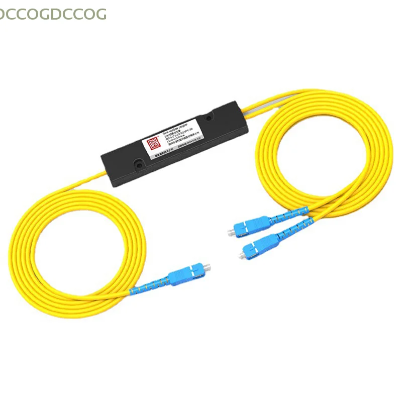 SC/UPC PCL Cable interno de computadora manga PLC divisor SC APC 1X2 PLC divisor de fibra óptica monomodo