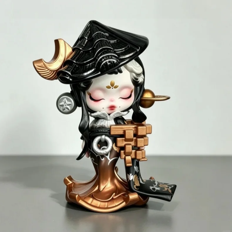 Echte POPMART SKULLPANDA The Forging Hour Serie Figur Blind Box Niedliches Dekoratives Ornament Modell Spielzeug Überraschungsgeschenk für Art Toys – Detail 8