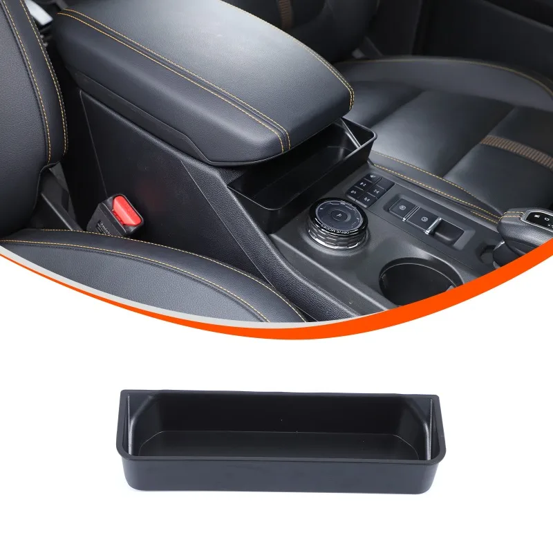 

ABS For 2023 2024 Ford Ranger Center Console Armrest Front Storage Box Car Storage Organizer Car Accessories