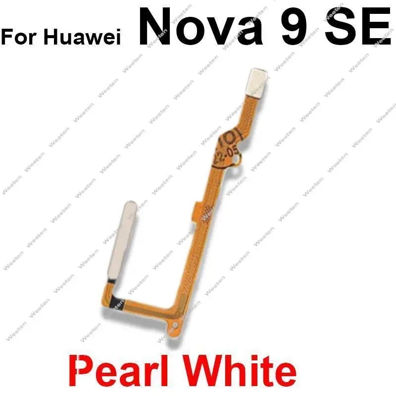 On OFF Power Fingerprint Sensor Flex Cable For Huawei Nova 9 SE 9Se Side FingerPrint Sensor Reader Flex Ribbon Replacement