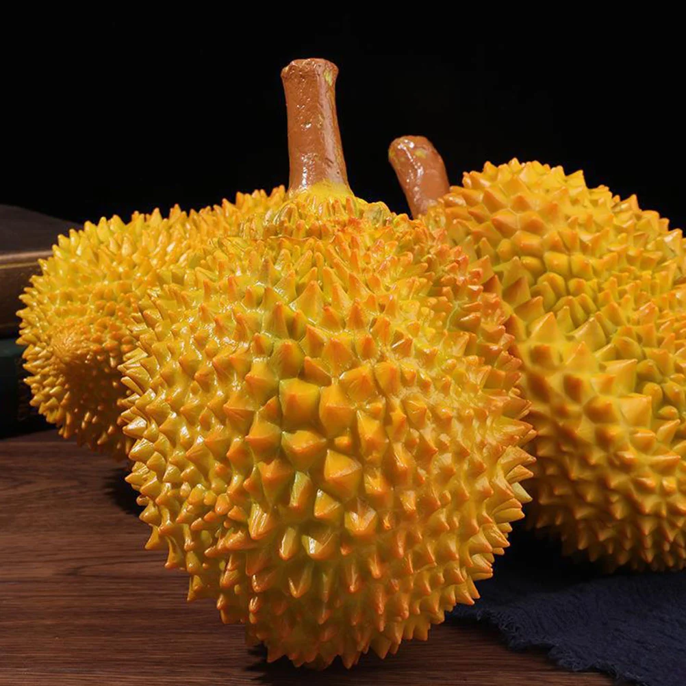 Fake Durian Artificial Fruit Tabletop Decor Simulated Durian Adornment Lifelike Durian Model