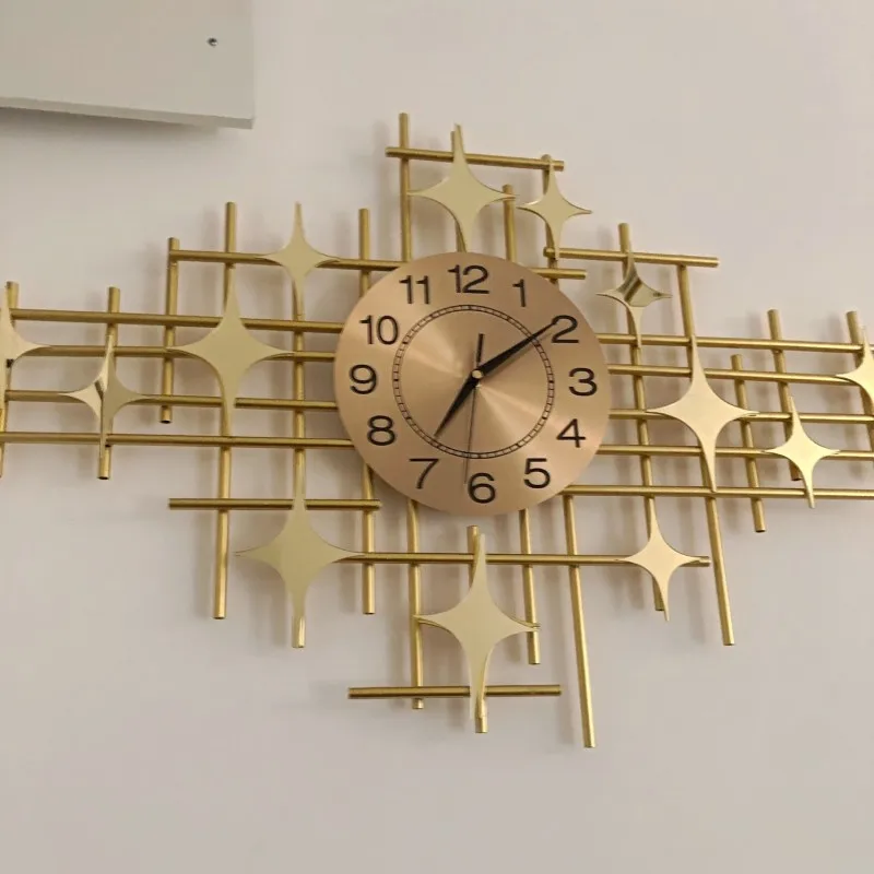 Original Digital Wall Clock Machinery Quartz Luxury Wall Art Wall Digital Modern Clock Horloge Murale Salon Living Room Decor