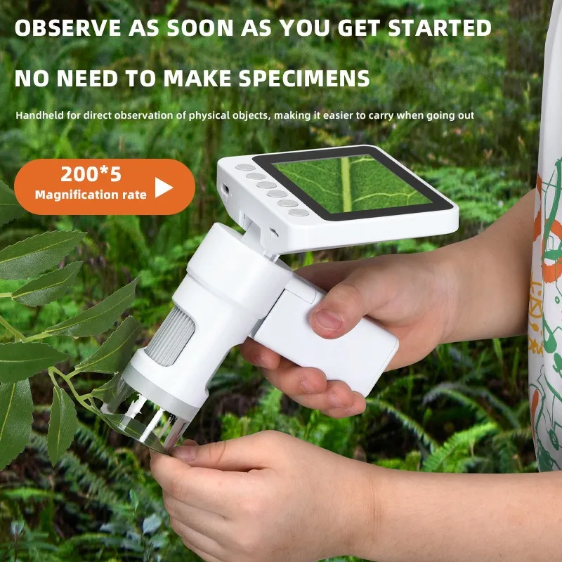 Microscope gifts for boys and girls, science experiment toys for primary and secondary school students