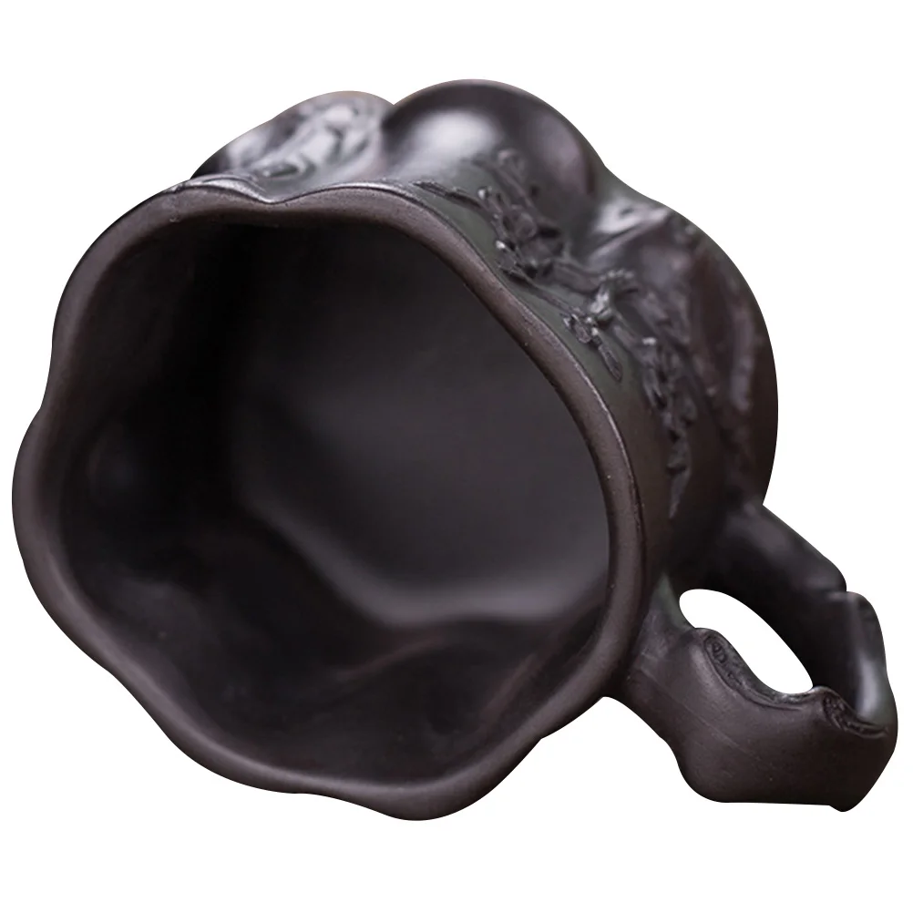 

Chinese Style Retro Tea Mug Ceramic Anti-Scalding Tea Cup Decorative Classic Handle Design Home Office Multi-Use Stylish