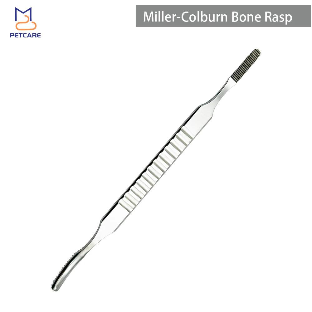 

18mm Double Ended Miller-Colburn Bone Rasp Mascotas Veterinaria Orthopedic Surgical Instruments Hand Tools Veterinary Equipments