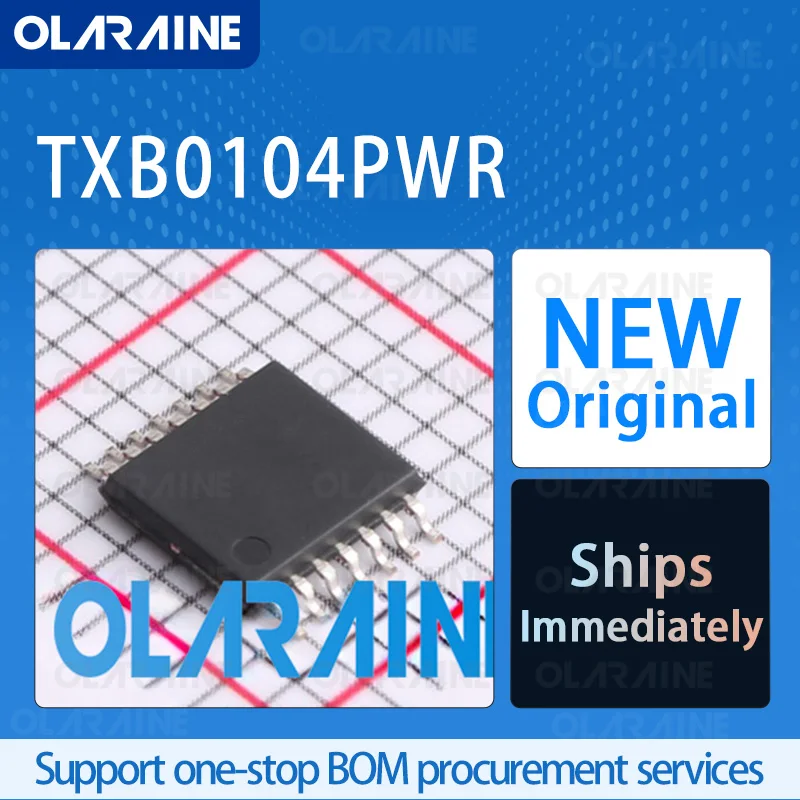 

5/10/100Pcs TXB0104PWR TSSOP-14 original ic chip Conversion - Voltage level RoHS Data rate 100 Mb/s Voltage - 5.5 V