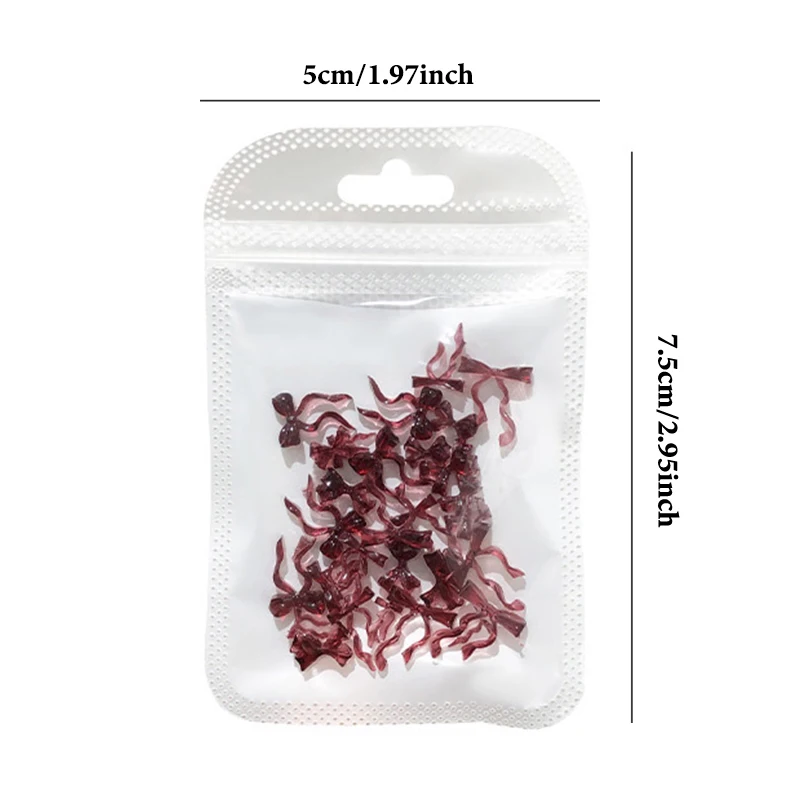 30 قطعة مختلط اللون الراتنج خط Bowknot ربطة القوس فيونكة الشريط مسمار الفن زينة DIY بها بنفسك مانيكير الراين اكسسوارات