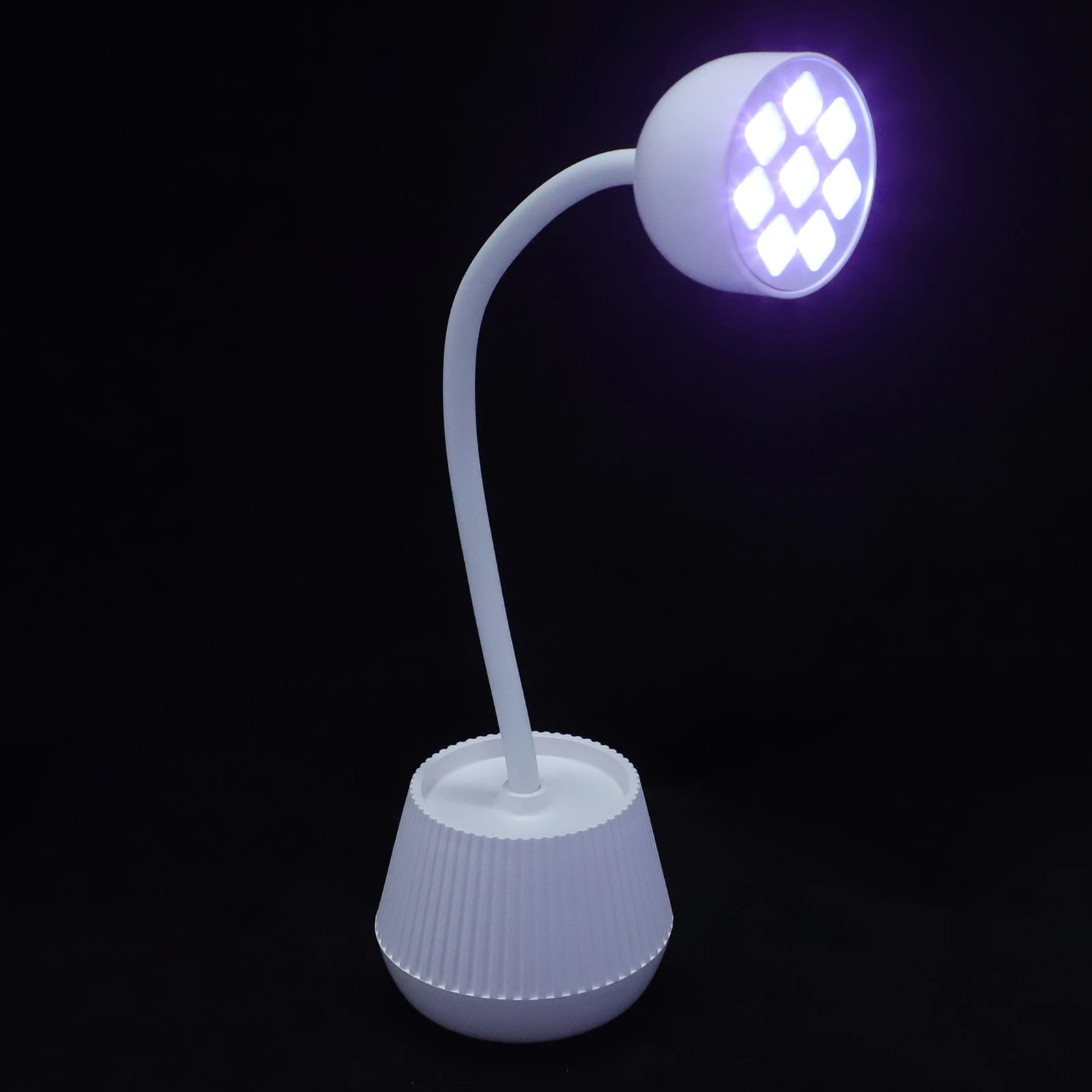 

Led Lamp Gooseneck Gel Nails Light Adjustable Brightness Quick Dry Eye Safe For Home Salon Use Nail Art Curing Lamp Nail Table