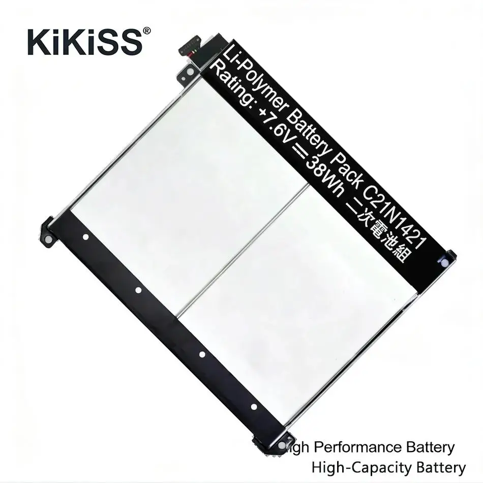 

Аккумулятор для ноутбука 5000 мАч C21N1421 C21N1418 для Asus Transformer Book T300CHI, высокопроизводительный, долговечный