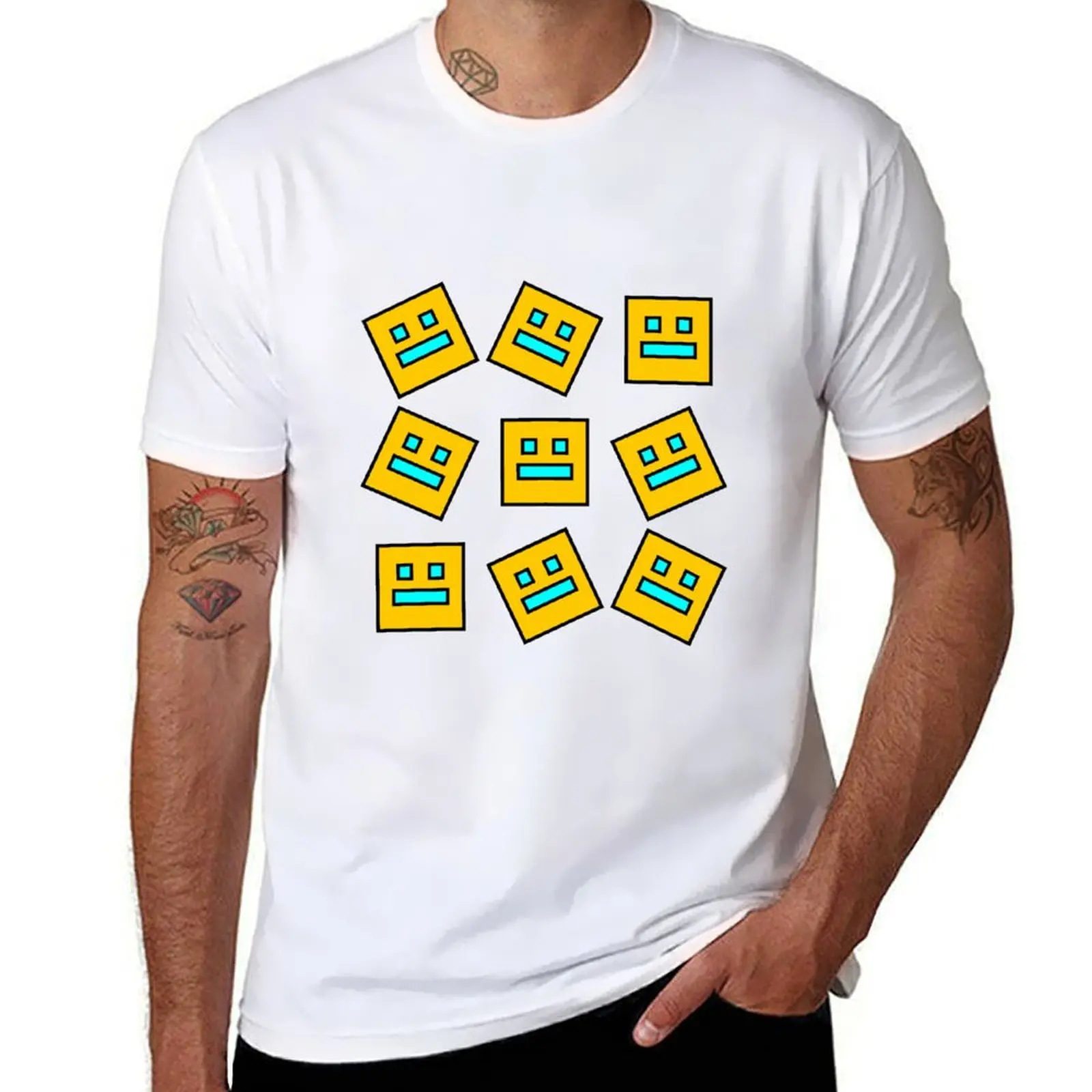 

Geometry Dash T-Shirt Thanksgiving Day Tee Top