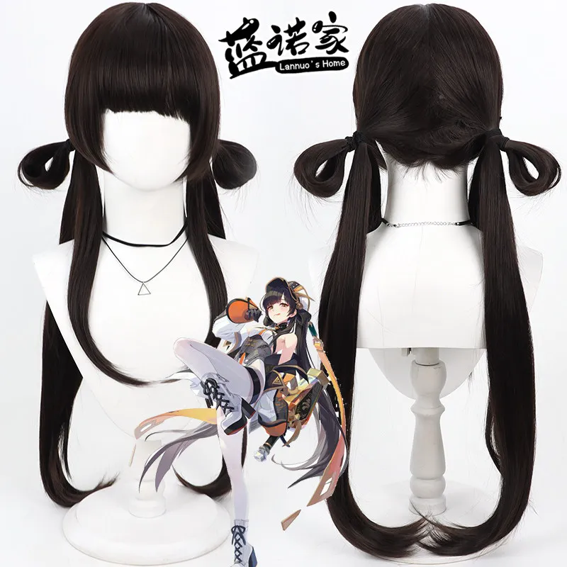 

Anime Eternal Return Li Dailin Cosplay Wig Halloween Carnival Party Props Synthetic Hair Heat Resistant Fiber + Wig Cap