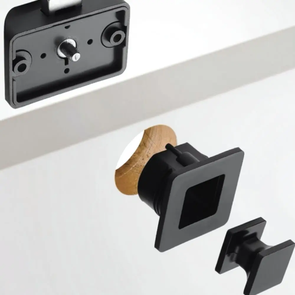 Push Button Latch For RV Yacht Cabinet Door Lock Zinc Alloy Furniture Invisible Handle Drawer Hardware Caravan Parts