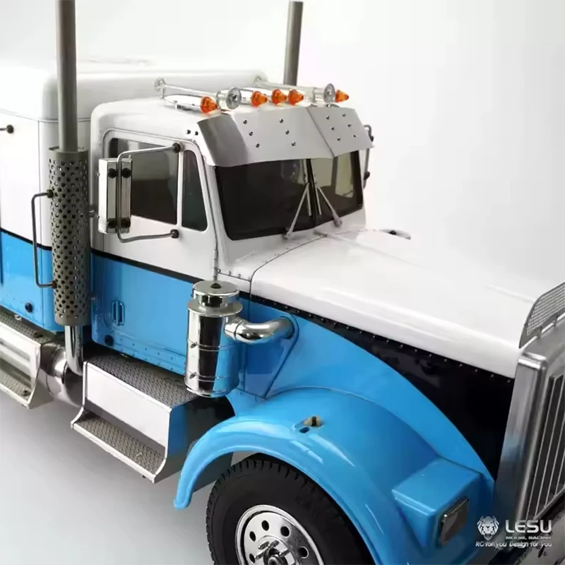 LESU Modell GW-K021 RC Metall-Sonnenschutzteile für 1/14 Tamiya King Hauler Grand Hauler Traktor-LKW DIY RC Zubehör – Detail 5