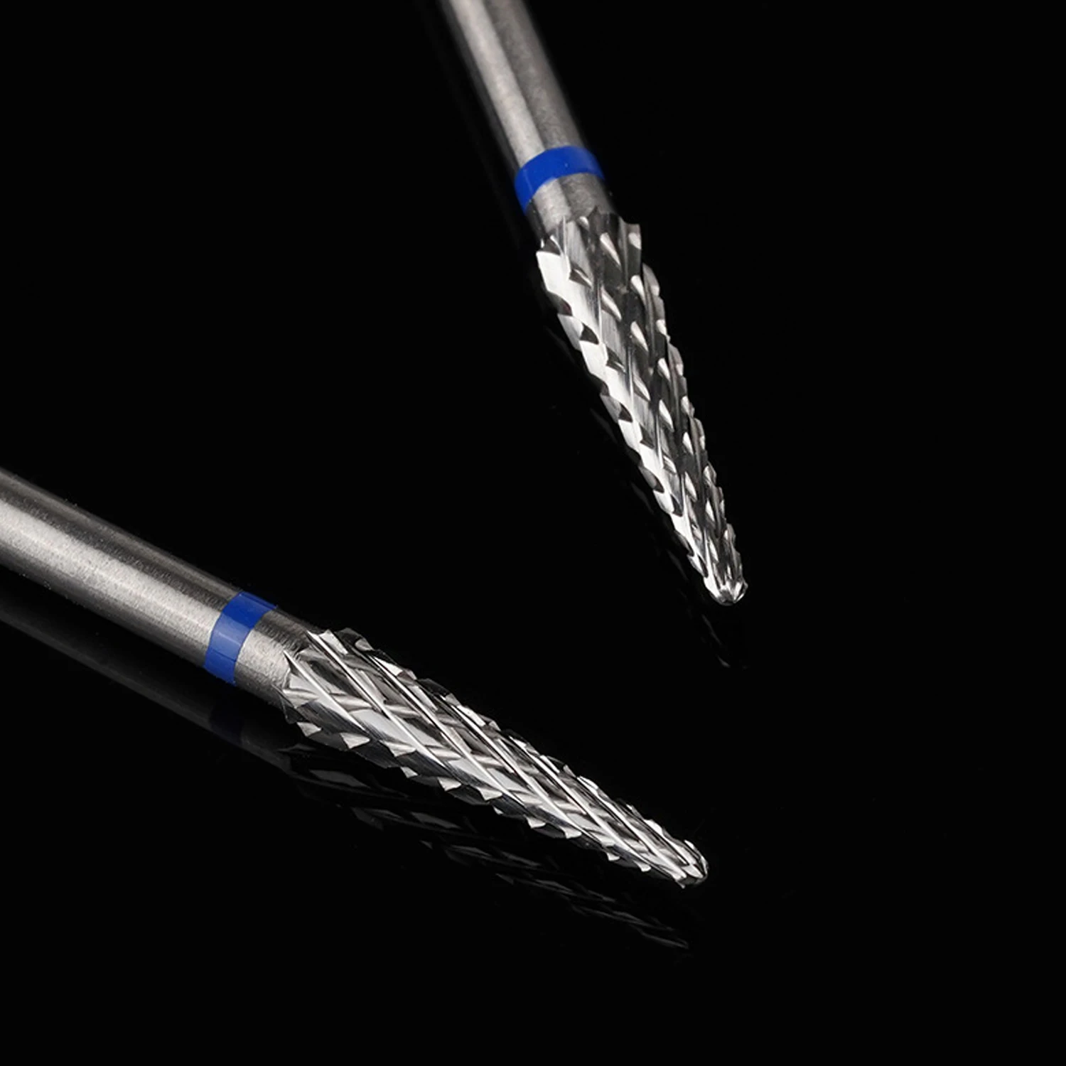 1pc Nail Drill Bits Set for Acrylic Nails, 3/32" Shank Tungsten Steel Tapered Shape Nail Drill, Professional Carbide Tungsten Dr image 4