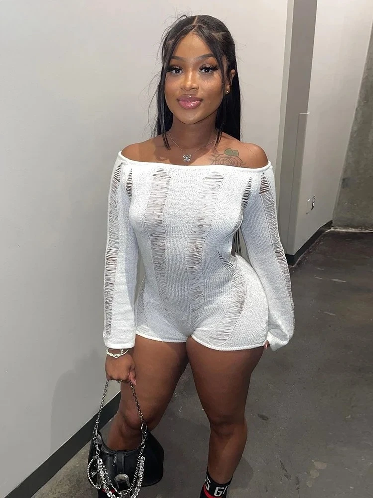 الصلبة الجوف خارج السروال القصير المرأة موجزة محب كم كامل مثير عارية الذراعين تشكيل الجسم وزرة الإناث ملابس الشارع الشهير غير رسمية