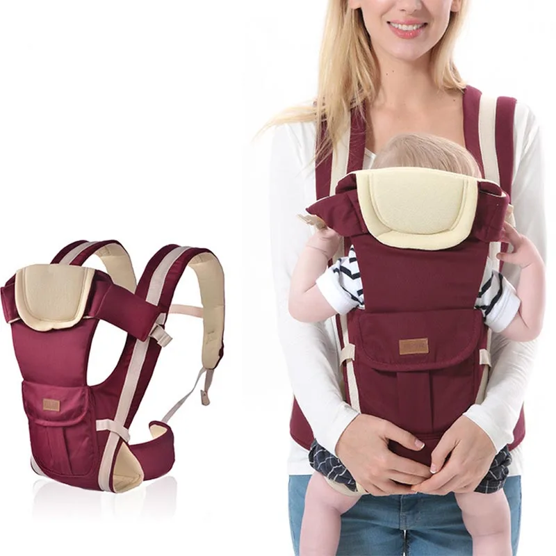 

Baby Draagzak Draagdoek Veelzijdig Voor Alle Seizoenen Multifunctionele Schouderdraagzak Vier Draagmethoden Voor- en Achterkant