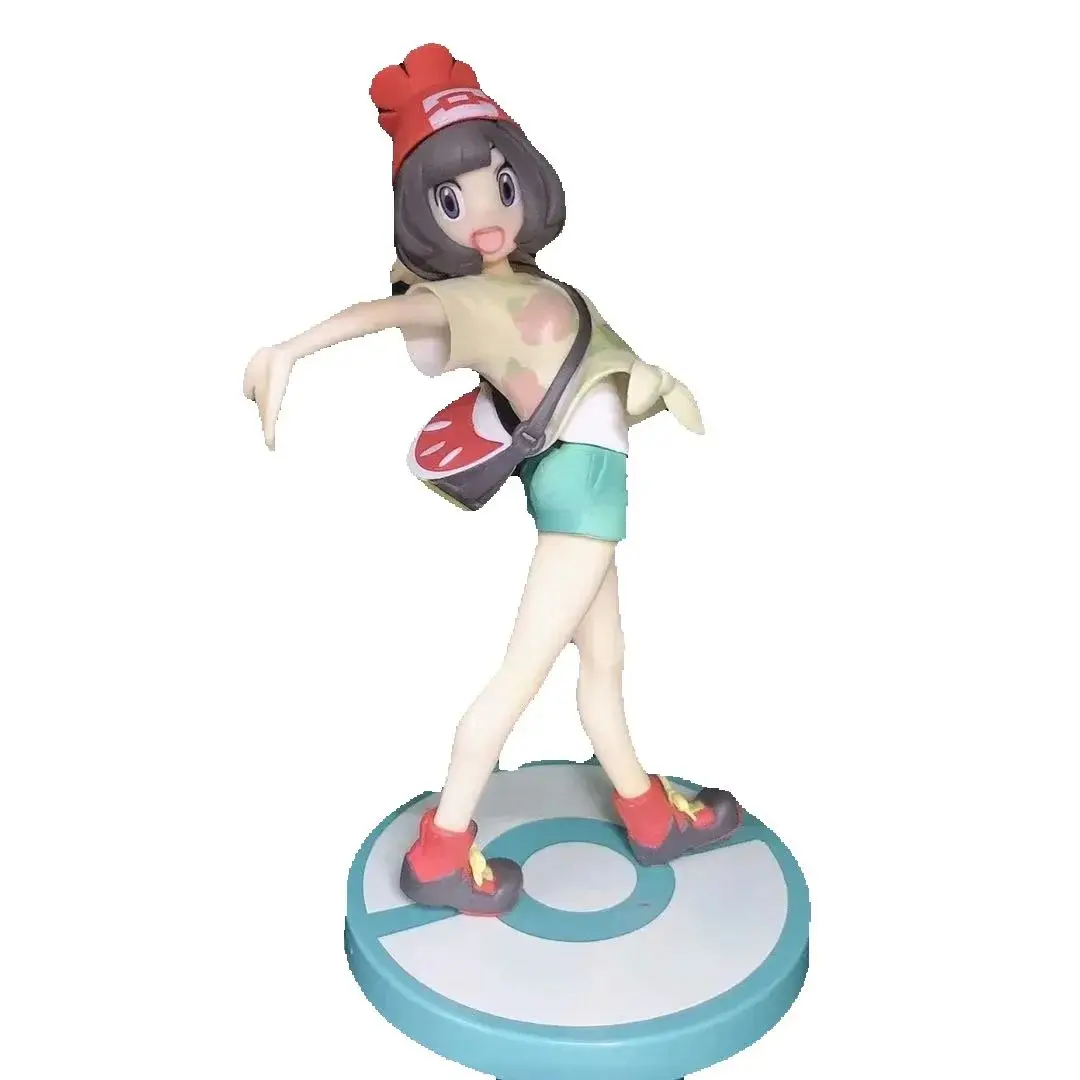 

20cm Pokemon Selene Mizuki with Mokuroh Rowlet 1/8 PVC Action Figure Anime Statue Collectible Model Kids Toys Game Doll Gifts