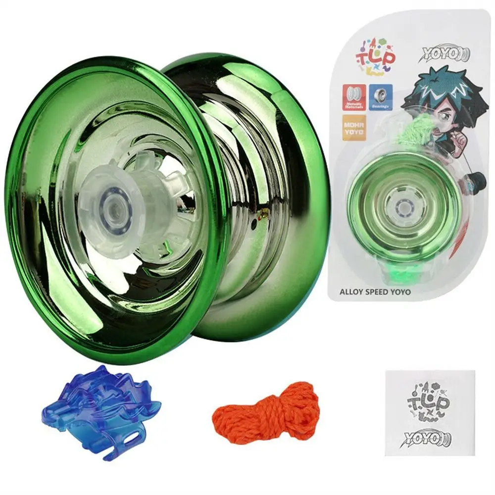 Gift Special Props Boy  Beginners For  Interesting  Competition Yo-Yo Metal Yoyo Aluminum Yoyo Luminous Yoyo