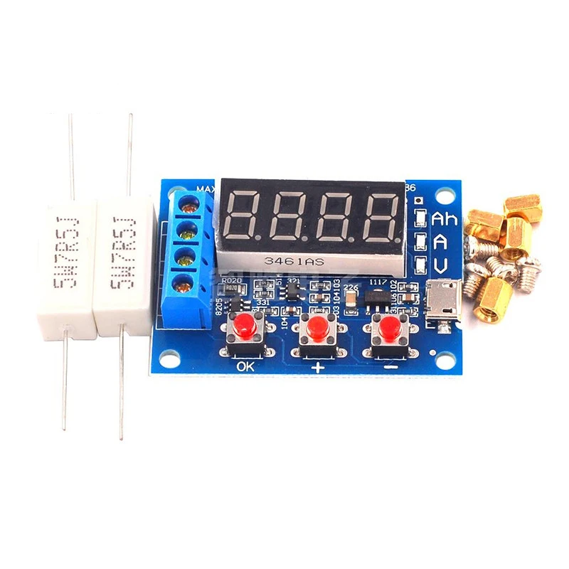 18650 1.2-12V Li-ion Lithium Battery Capacity Meter Discharge Tester Analyzer Battery Capacity Tester Module