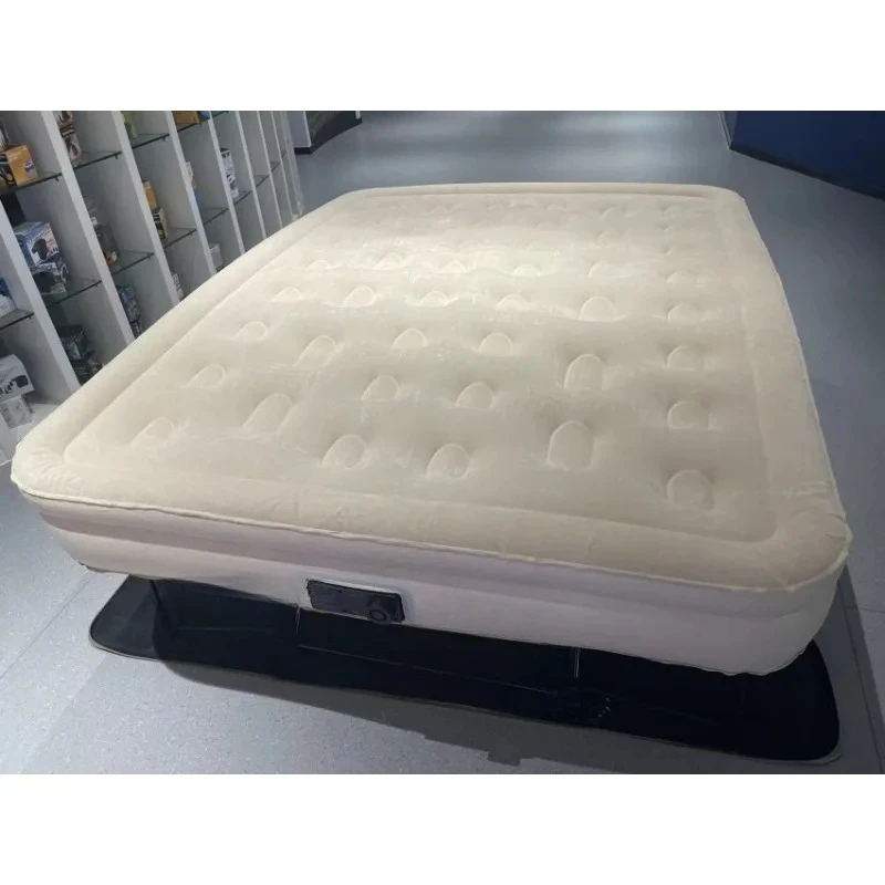 Inflatable mattress visitor travel vacation outdoor camping automatic storage folding bed