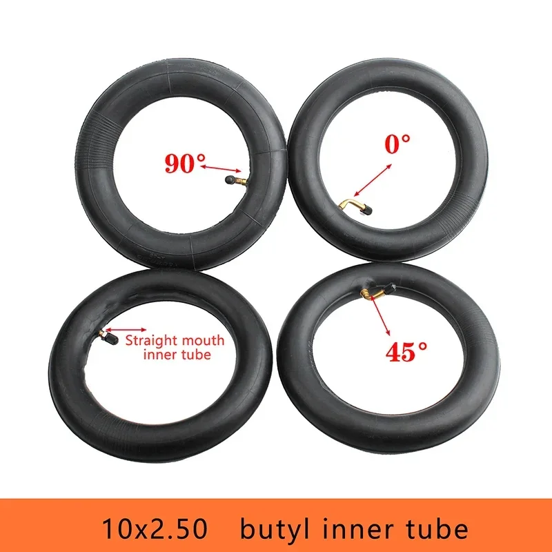 

10 Inch 10x2.50 Inner Tube Tyre For Electric Scooter Butyl Rubber Pneumatic Tire For Electric Scooter Bike Balance Car