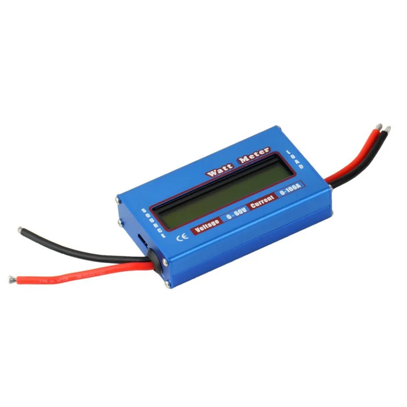AB47-DC 60V 100A WATT Solar Wind Analyzer LCD Digital Current Energy Meter DC Power Analyser 1 Pieces