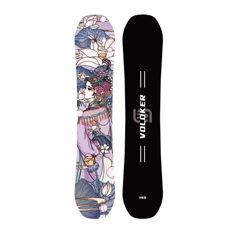 

Supply Best Freestyle Black Wood Snowboard New Design for Winter Sports for Adults