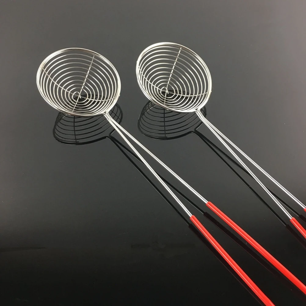 

Stainless Steel Pearl Milk Tea Colander Strainer Skimmer Ladle Vegetable Residue Kitchen Tool Fry Boil Deep Fryer Long Handle