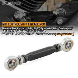 Mid-Control Adjustable Shift Rod Linkage for Harley 18-23 Softail M8 Dyna Low Rider S Slim Fat Street Bob Super Wide Glide FXDB