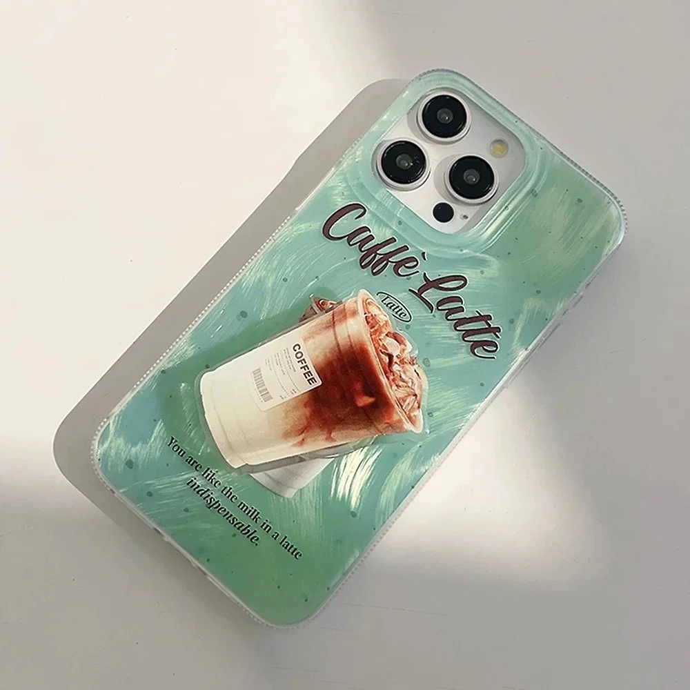 커피 라떼 그립 Tok Griptok 전화 홀더 스탠드 지원 iPhone 삼성 유니버설 액세서리 홀더